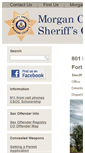 Mobile Screenshot of morgansheriff.net